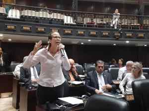 Manuela Bolívar: El cese de la usurpación no se debate, se logra todos los días en la calle