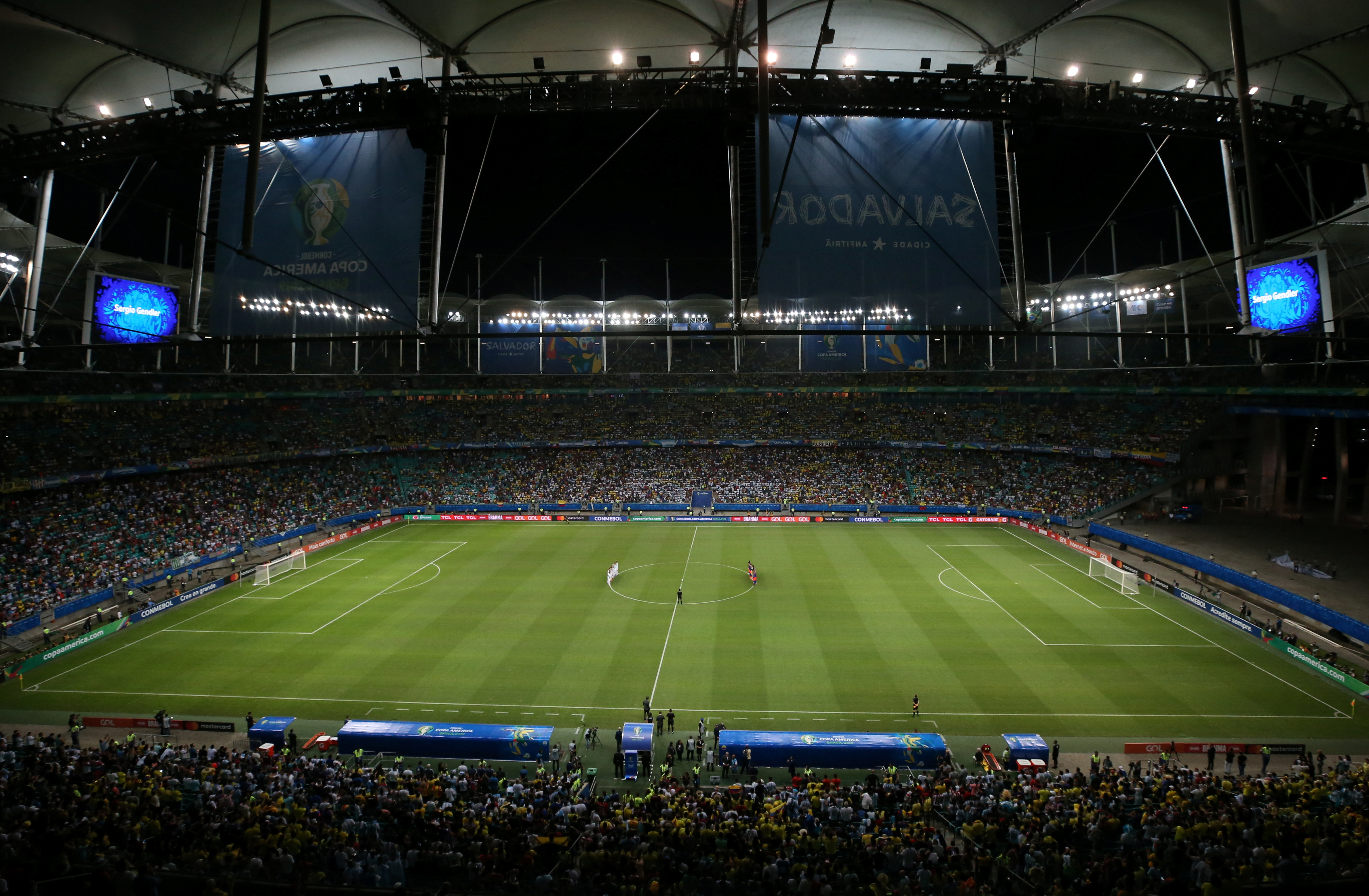 Crece la preocupación por el estado del campo antes del partido entre Brasil y Venezuela