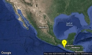 Sismo de magnitud 5.2 se registró en Chiapas, México
