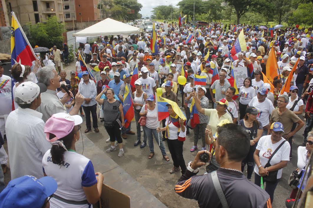 Bloque parlamentario de Guayana tomó el asfalto con la ciudadanía