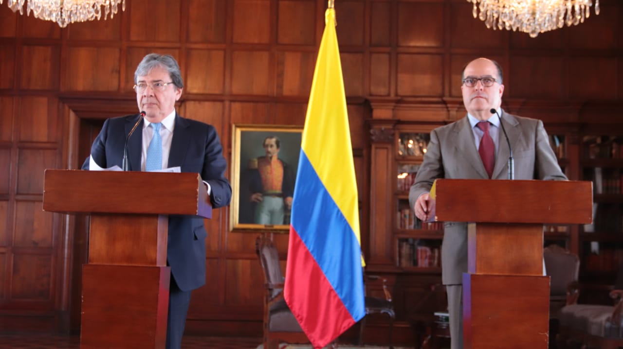 Borges y Holmes Trujillo acuerdan luchar contra el terrorismo auspiciado por Maduro