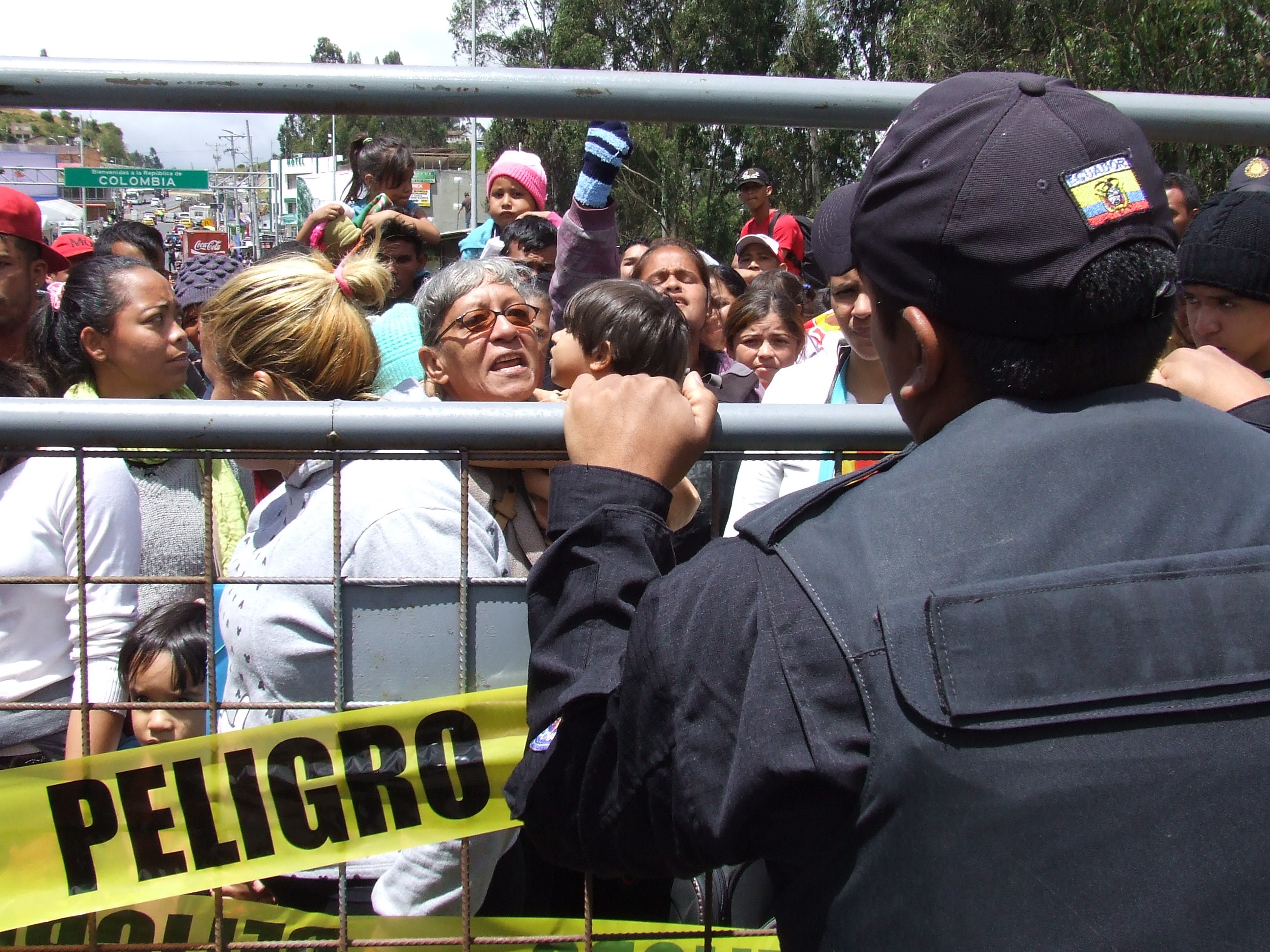 El 90,5% de los venezolanos entraron en Ecuador por controles fronterizos