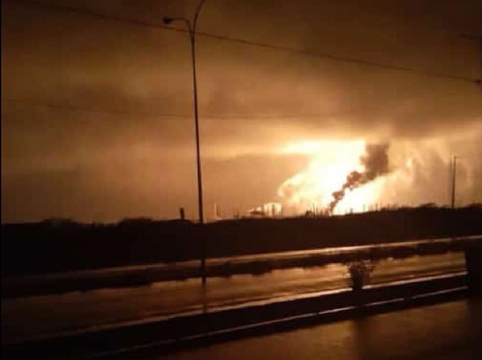 Argus: Apagón e incendio en la refinería de Amauy en Paraguaná