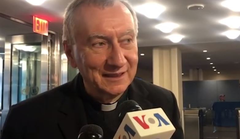 Cardenal Parolin aboga por elecciones libres en Venezuela para salir de la crisis (Video)