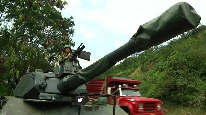 General venezolano criticó las maniobras en la frontera con Colombia: El sistema de armas que vimos es real