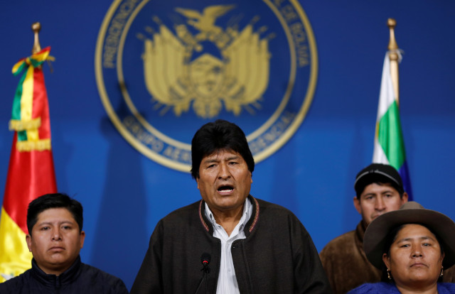 Evo Morales acusa a OEA de sumarse a “golpe de Estado” en Bolivia