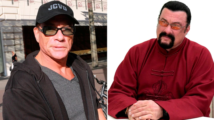 ¡De película! El día que Jean-Claude Van Damme le quiso pegar a Steven Seagal (FOTO INÉDITA)