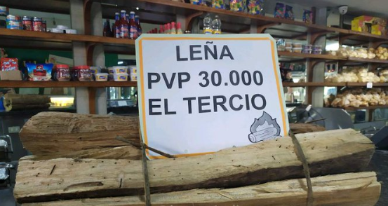 Panaderías en Mérida oficializan venta de leña a falta de gas domestico #19Dic (FOTO)