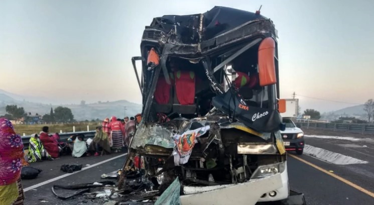 Peregrinación a la Basílica de Guadalupe: Al menos dos fieles muertos por accidente carretero