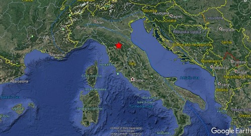 Sismo de magnitud 4,5 en Toscana provoca pánico