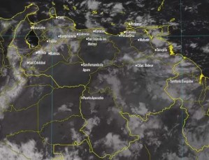 El estado del tiempo en Venezuela este jueves #26Mar, según el Inameh