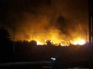 EN FOTOS: Explosión de la subestación eléctrica de Aragua generó gran incendio este #29Ene