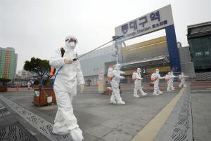 Corea del Sur suma 376 casos más del nuevo coronavirus y supera los 3500