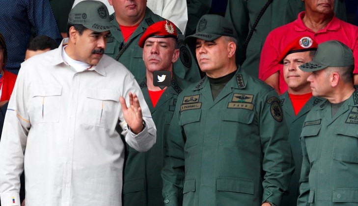 Maduro ratificó a Padrino López y a Ceballos al frente de la cúpula militar chavista (Video)