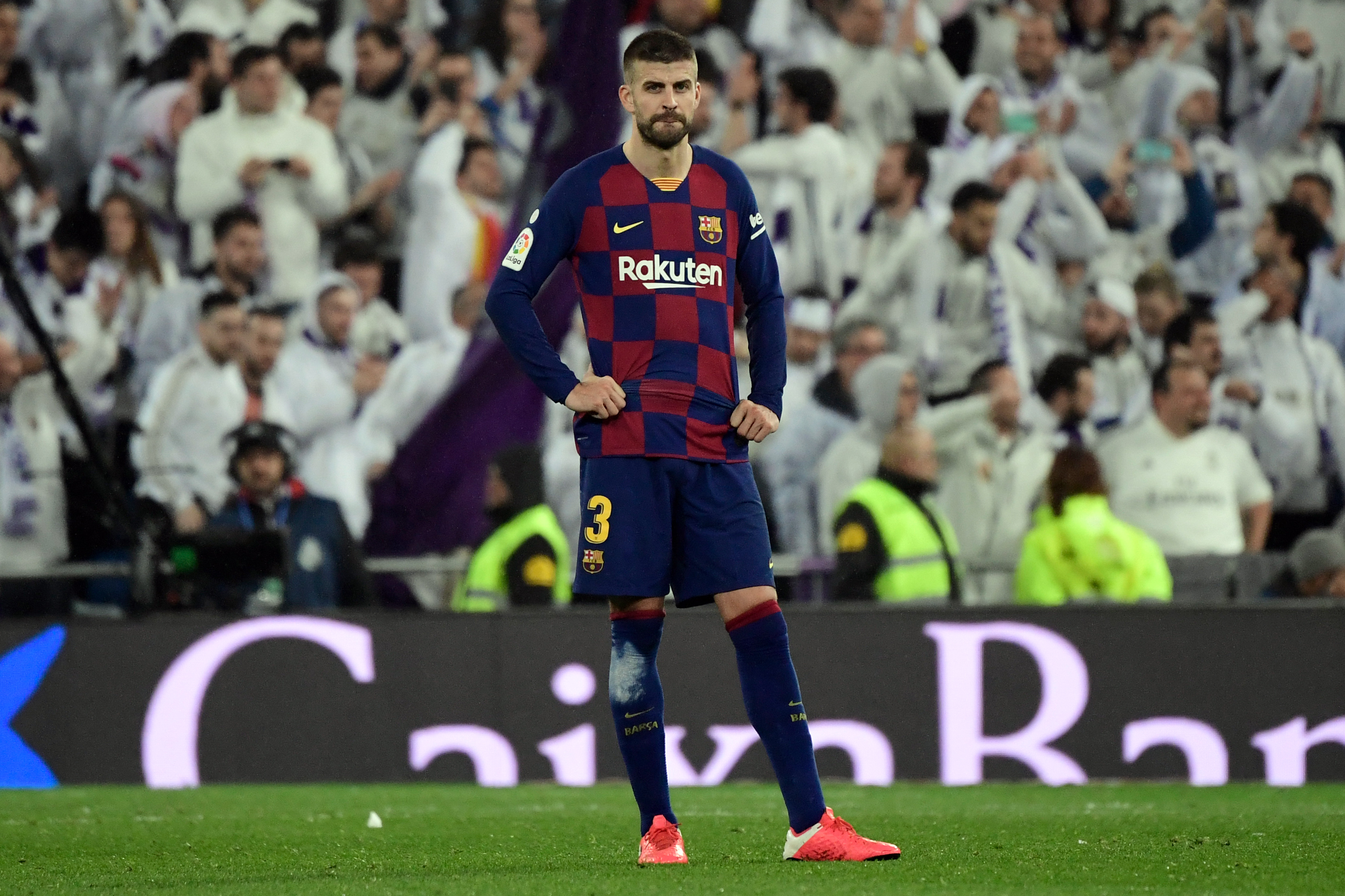 La provocación de Gerard Piqué al Real Madrid tras perder el Clásico