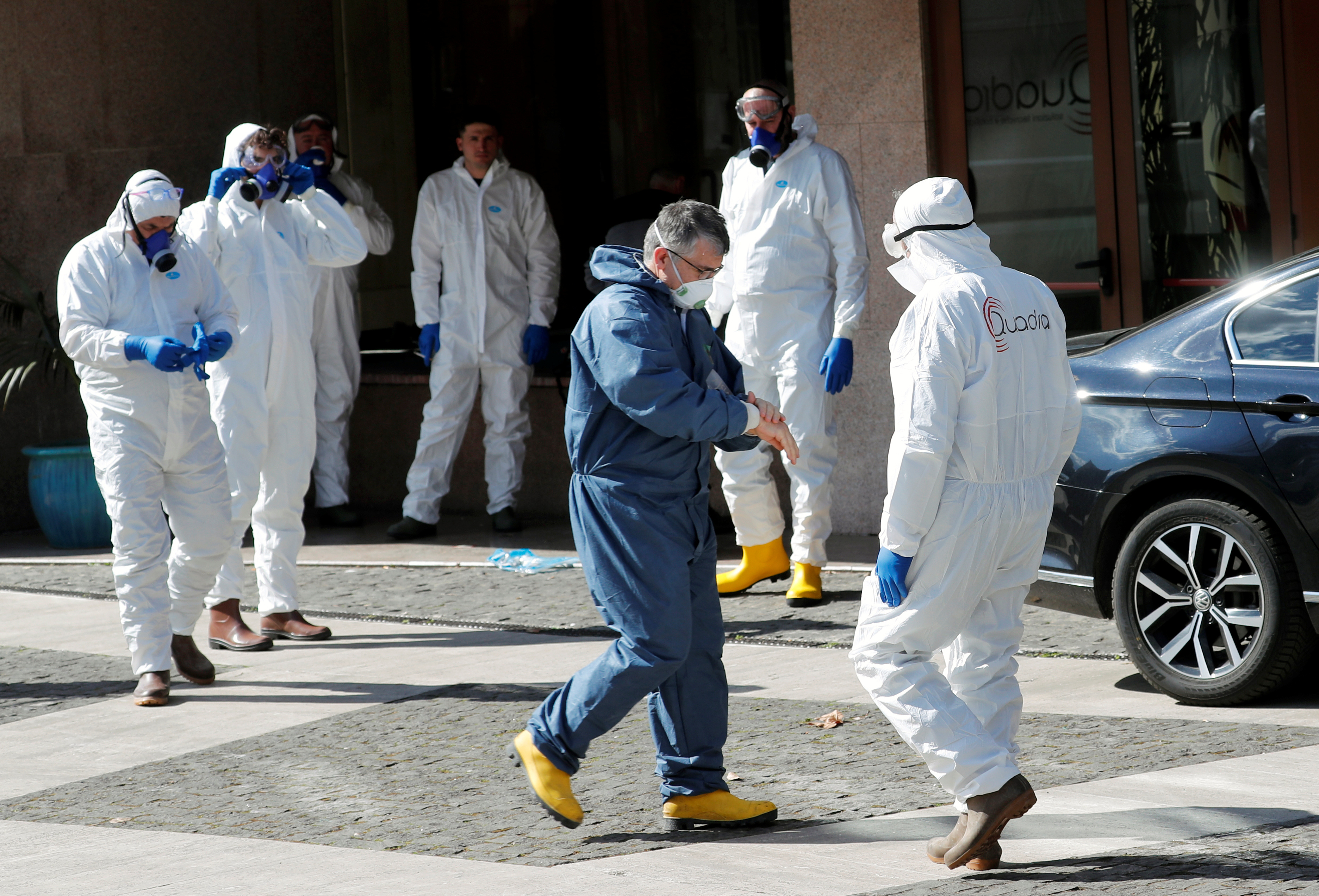 Récord de 250 muertos en 24 horas en Italia a causa del coronavirus