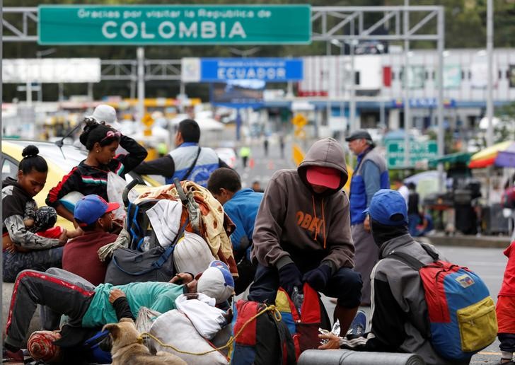 Ecuador mostró su inquietud por el paso de migrantes venezolanos que regresan a su país