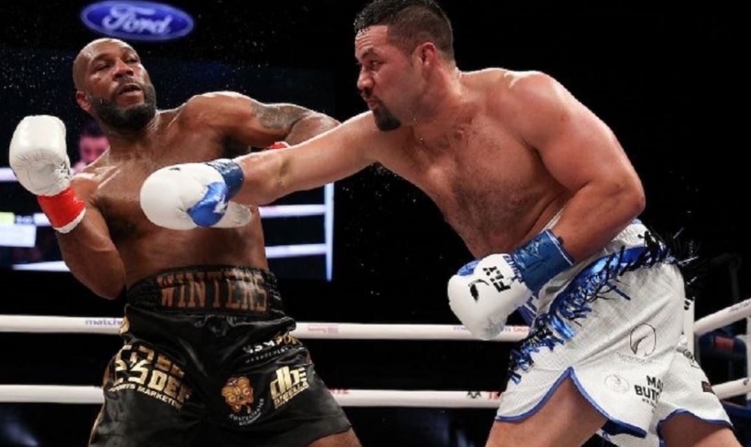 ¡El nocaut del fin de semana! La tremenda derecha de Joseph Parker que sacó del ring a su rival (Video)