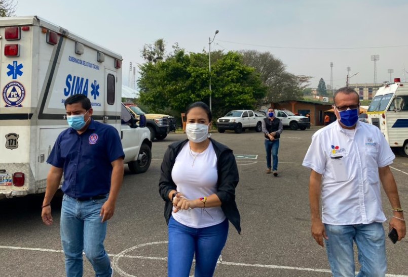 Reportan que la caravana de la gobernadora de Táchira Laidy Gómez fue interceptada por las Faes