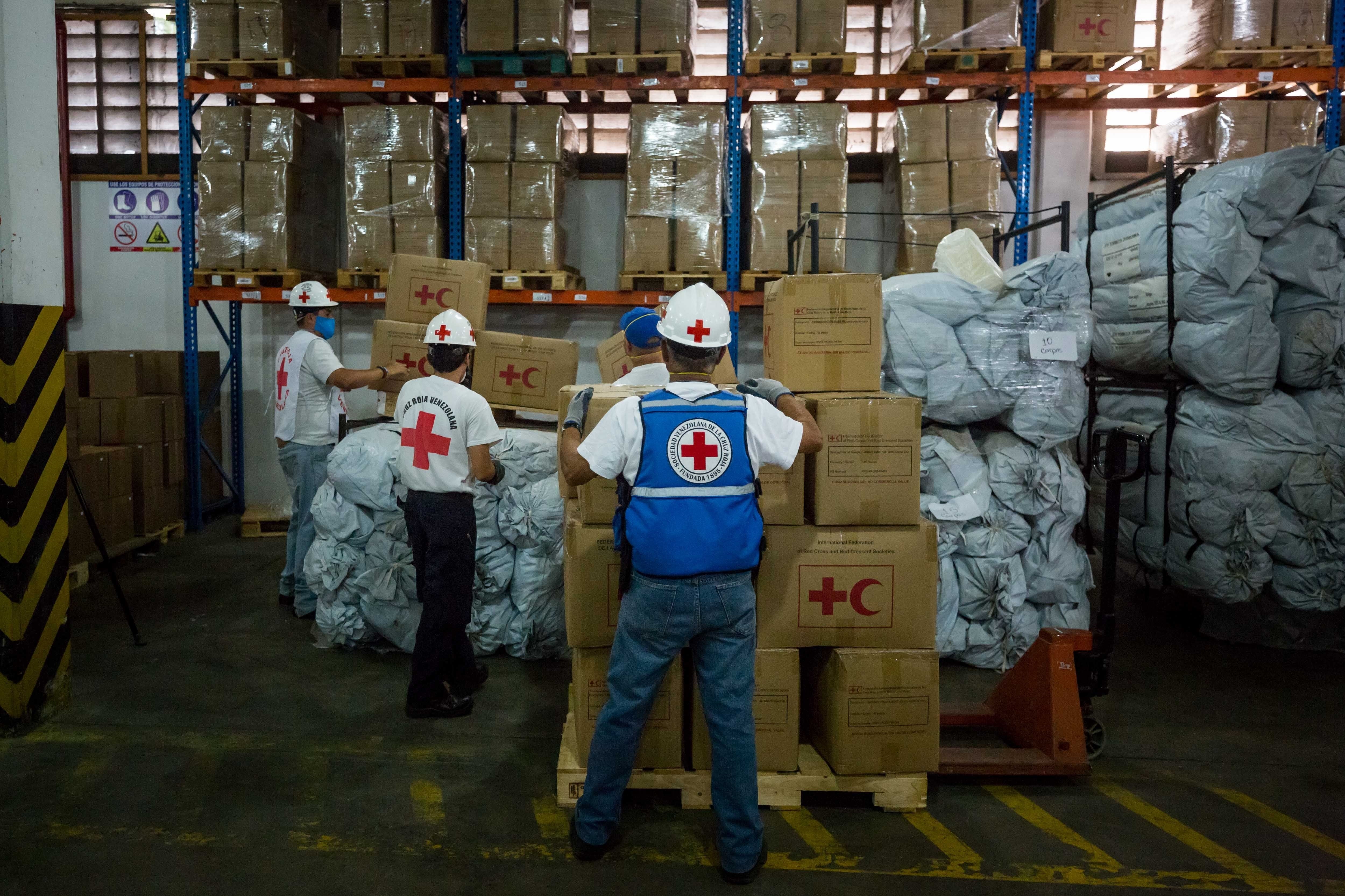 Cruz Roja no distribuirá ayuda humanitaria de la OPS