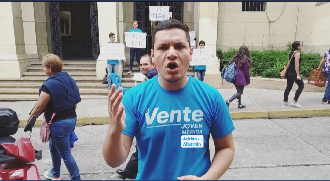 Vente Joven Mérida: Venezuela está secuestrada y grita auxilio internacional