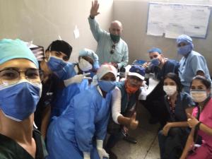 UNT Vargas brindó asistencia social a médicos y enfermeras de la entidad