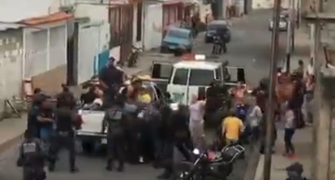 ¡Indignante! Así se llevan detenidos a quienes violen el confinamiento en Barquisimeto (VIDEO)