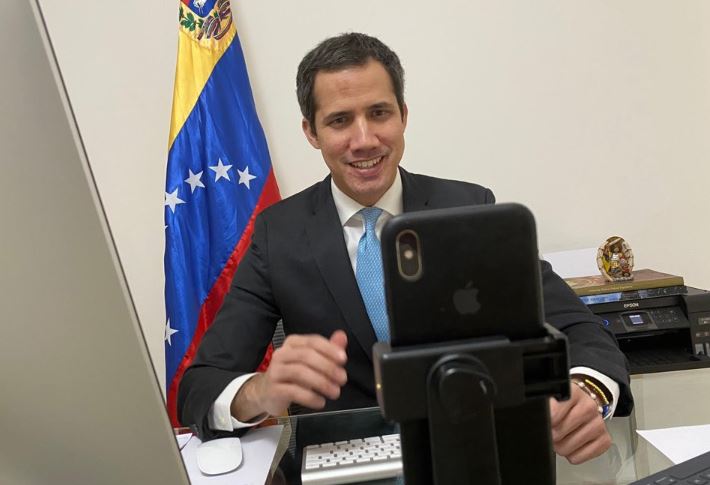 Guaidó conversó con Giammattei para estrechar alianzas entre Venezuela y Guatemala
