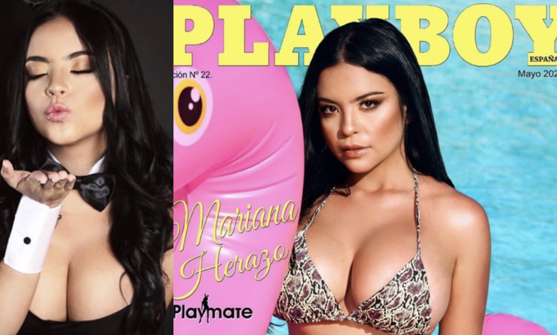 EN FOTOS: La voluptuosa colombiana que enamoró a europeos posando para Playboy