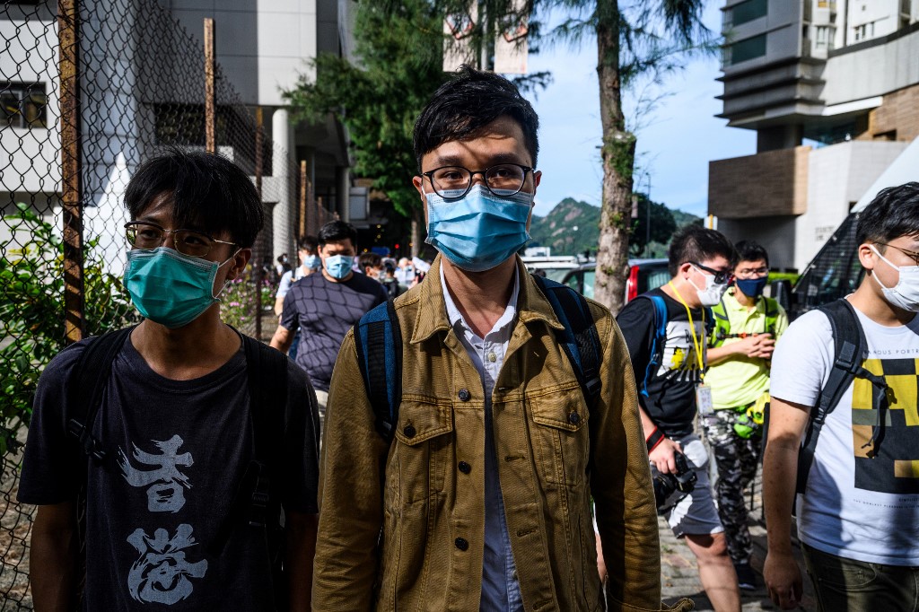 Detienen a 53 personas durante una protesta en Hong Kong