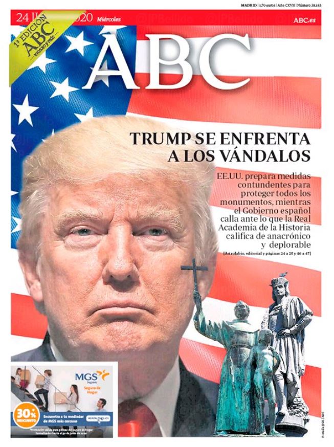 Portadas de la prensa internacional de este miércoles 24 de junio de 2020