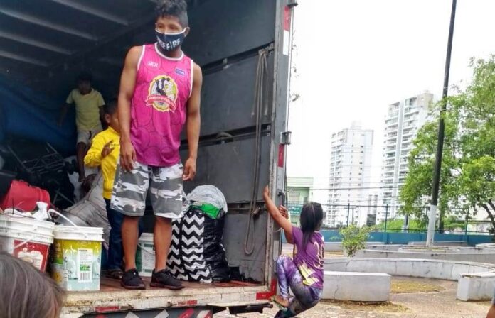 Al menos 17 niños warao quedaron en la calle por desalojo de familia en refugio de Brasil