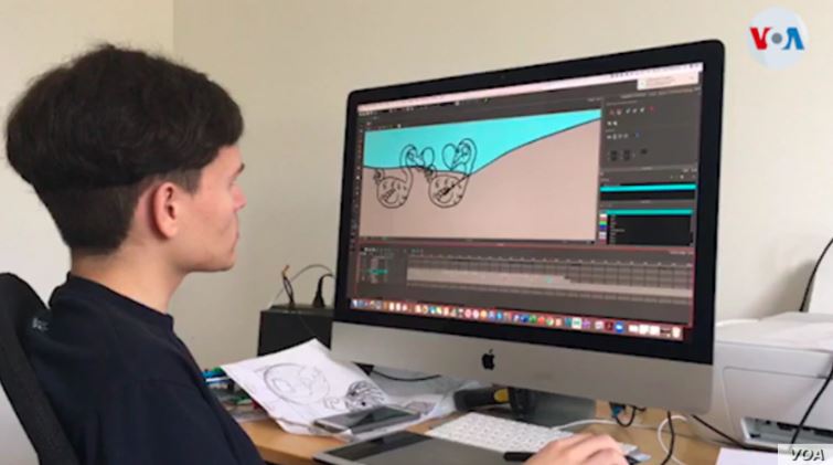 Talentoso joven venezolano trascendió el autismo para crear animaciones profesionales (VIDEO)