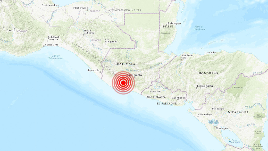 Se registra un fuerte sismo en Guatemala; reportan que se sintió en El Salvador y en México