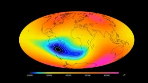 La NASA investiga misteriosa anomalía en el campo magnético cerca de Suramérica