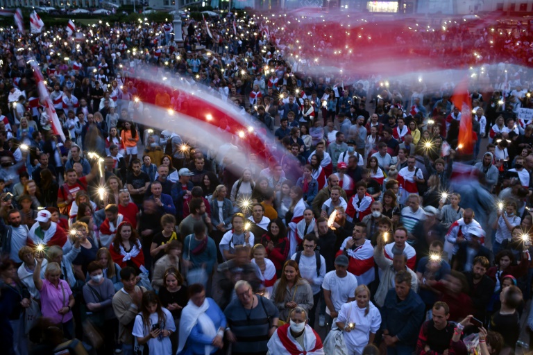 Domingo de manifestaciones en Bielorrusia tras las declaraciones marciales de Lukashenko