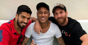 ¡Imperdible! El FUERTE mensaje de Neymar por la salida de Suarez del Barcelona (Foto)