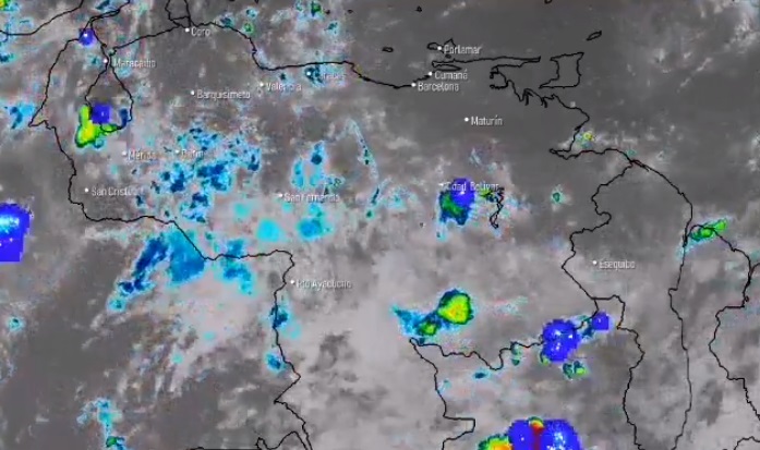 El estado del tiempo en Venezuela este jueves #17Sep, según el Inameh