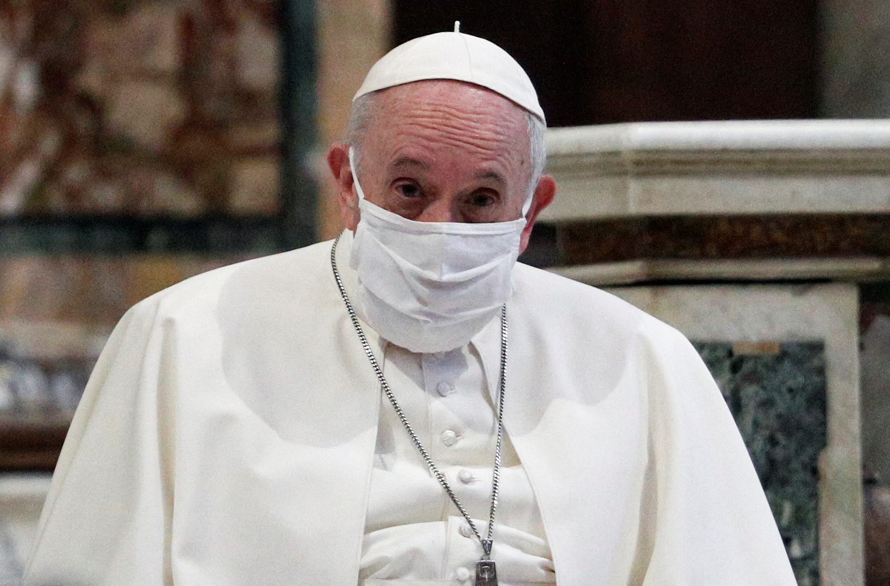 Papa Francisco asistió al funeral de su médico personal fallecido por Covid-19