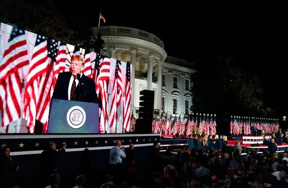 Al menos diez personas del anillo cercano al Presidente Trump dieron positivo a Covid-19