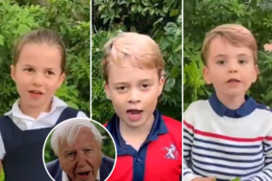 La voces de los príncipes George, Charlotte y Louis de Inglaterra se escuchan por primera vez en este adorable VIDEO