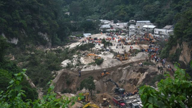 Cuatro muertos en Guatemala por deslaves causados por Eta, que deja al menos 8 fallecidos en Centroamérica