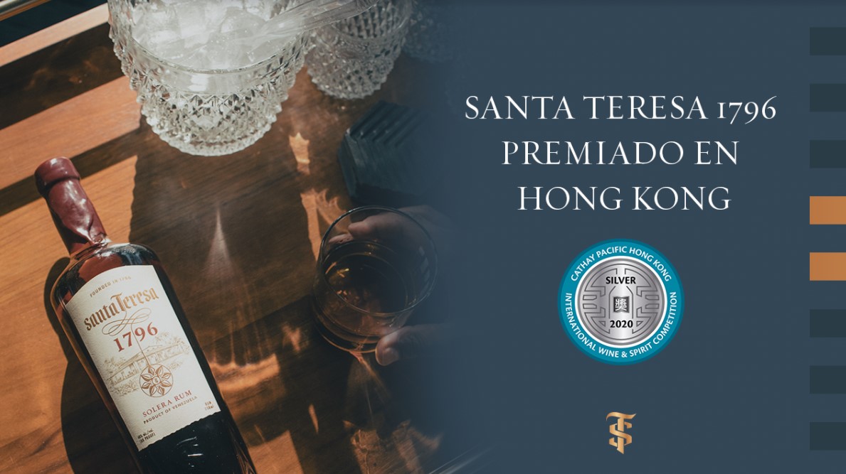 Santa Teresa 1796 recibió un premio en Hong Kong