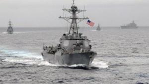 Buque de EEUU navega por aguas de las Islas Spartly, reclamadas por China