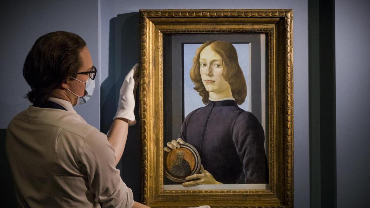Extraordinario retrato pintado por Sandro Botticelli alcanza los 92 millones de dólares en una subasta en Nueva York