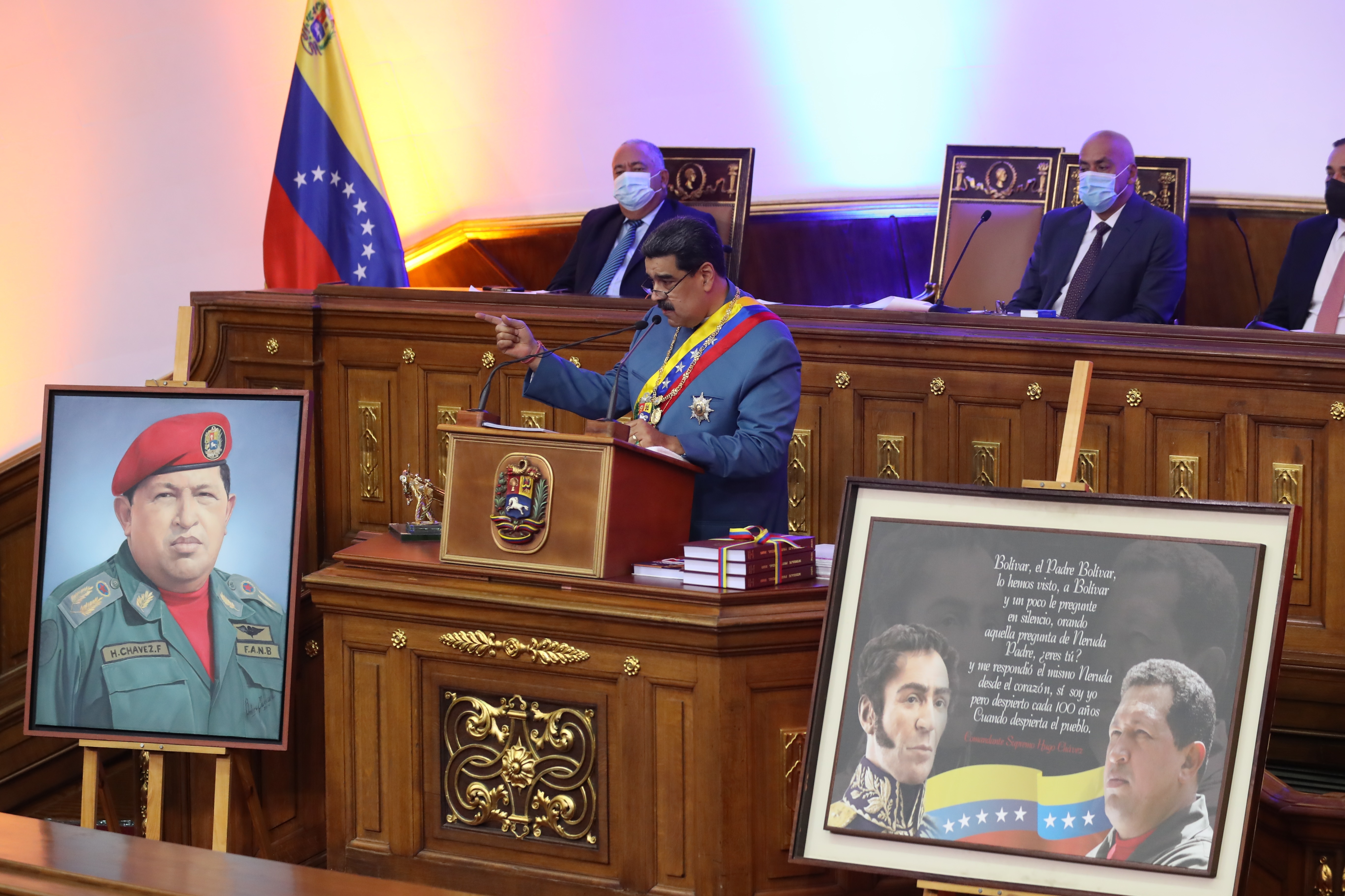 Maduro presentará su “memoria y cuento” en el Palacio Federal Legislativo este #15Ene