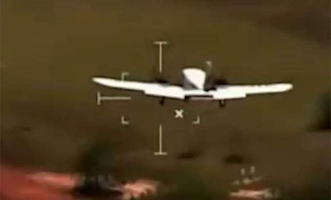 ¡De película! Así fue cómo interceptaron la avioneta que violó espacio aéreo colombiano desde Venezuela (VIDEO)