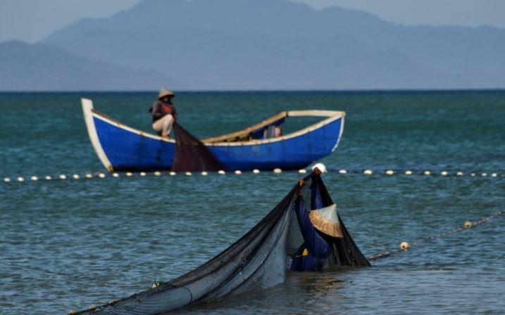 Pescador en Indonesia captó un presunto dron submarino chino (FOTOS)