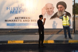 “Voy como un peregrino de la paz tras años de guerra y terrorismo”, dice el Papa a iraquíes