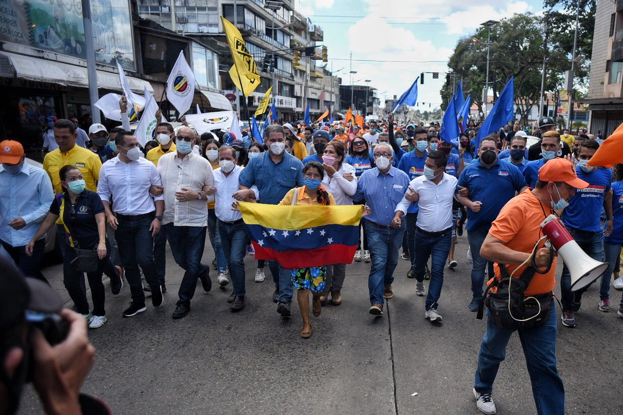 Diputados venezolanos visitaron el oriente del país pese a las restricciones del régimen de Maduro (VIDEO)